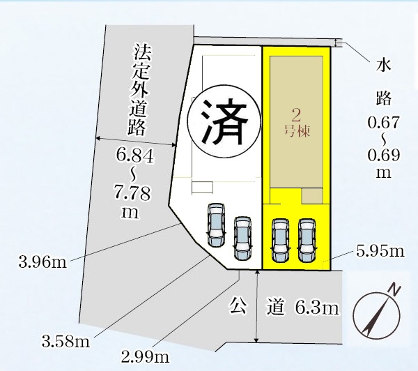 新築一戸建て 弥富市小島町下新田 関西本線弥富駅 2480万円