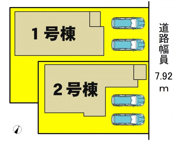 新築一戸建て 名古屋市港区小碓1丁目 名古屋臨海高速鉄道中島駅 3280万円
