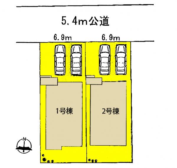 新築一戸建て 名古屋市中川区法蔵町2丁目 名古屋臨海高速鉄道中島駅 3690万円