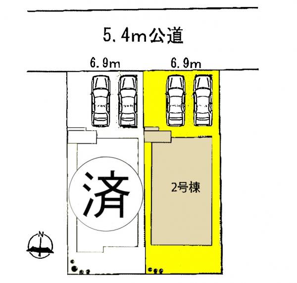 新築一戸建て 名古屋市中川区法蔵町2丁目 名古屋臨海高速鉄道中島駅 3690万円
