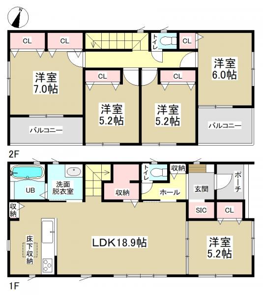 新築一戸建て 津島市江川町2丁目 名鉄尾西線町方駅 2740万円
