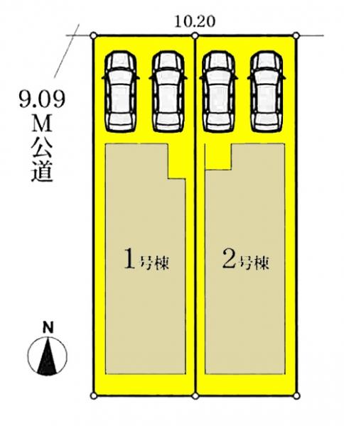 新築一戸建て 名古屋市中川区八剱町4丁目18番1 名古屋市名港線六番町駅 3680万円