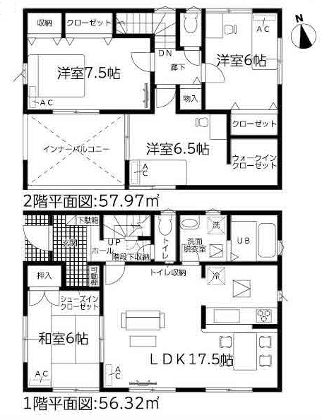 新築一戸建て 西尾市一色町松木島宮東 名鉄西尾線吉良吉田駅 2190万円