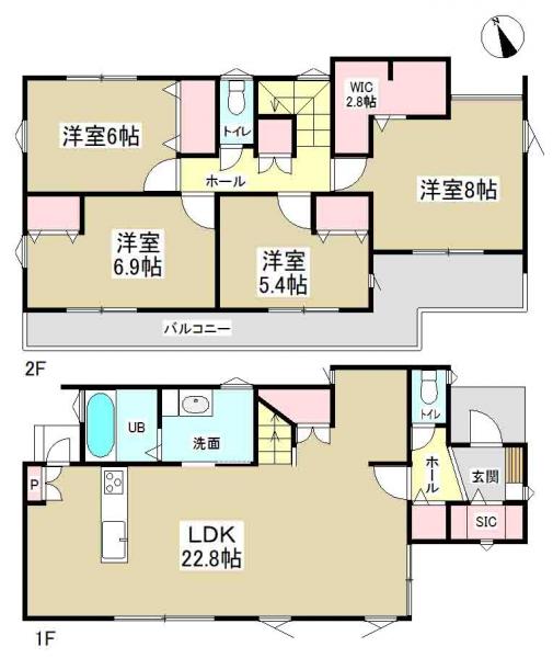 新築一戸建て 名古屋市中村区日比津町2丁目 名古屋市東山線本陣駅 4290万円