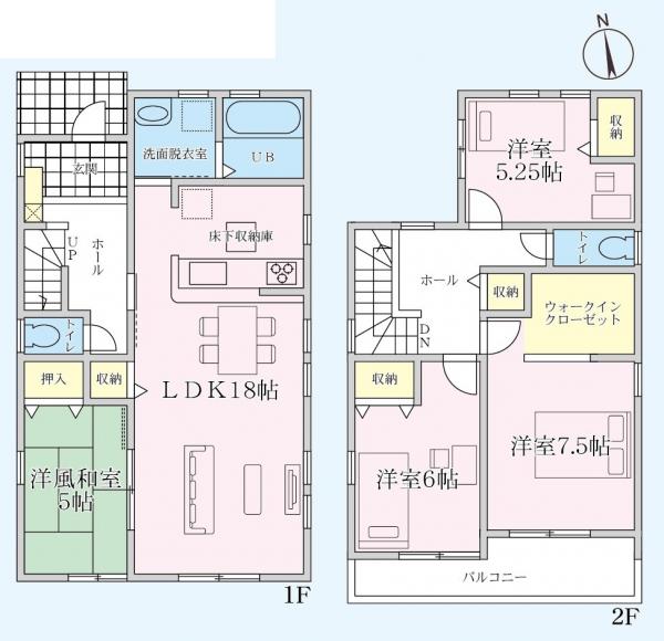新築一戸建て 各務原市鵜沼羽場町1丁目123-1 名鉄各務原線苧ヶ瀬駅 2580万円