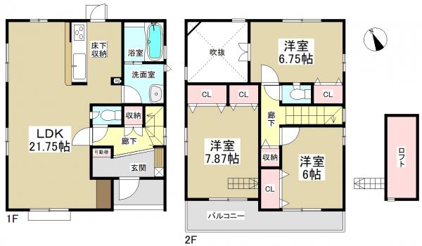 新築一戸建て 東海市養父町城之内16番1、17番、20番4 名鉄常滑線尾張横須賀駅 3260万円