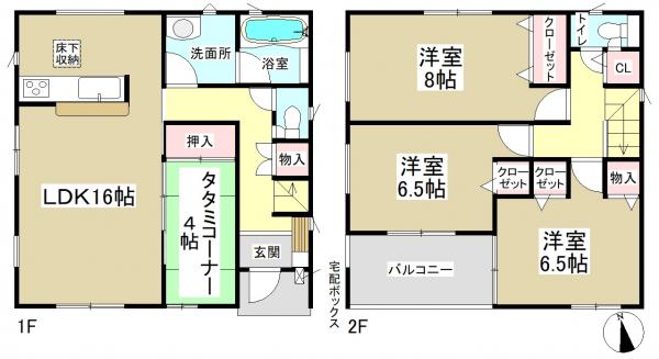 新築一戸建て 犬山市大字犬山字東古券630番、631番1 名鉄小牧線犬山駅 2890万円