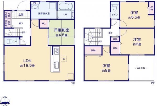 新築一戸建て 西尾市吉良町富好新田下川並 名鉄西尾線吉良吉田駅 2080万円