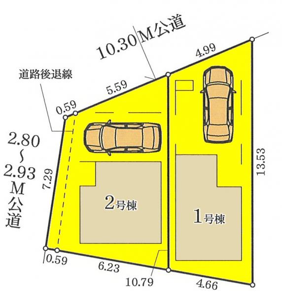 新築一戸建て 名古屋市中村区烏森町8丁目 名古屋市東山線岩塚駅 3180万円