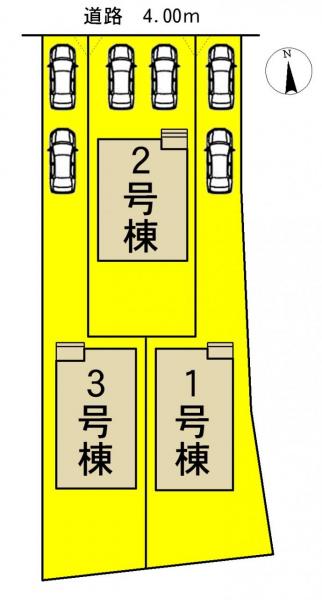 新築一戸建て 名古屋市西区城町169番の一部 名古屋市鶴舞線上小田井駅 3690万円