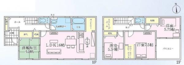 新築一戸建て 羽島市竹鼻町飯柄東折戸787 名鉄竹鼻・羽島線羽島市役所前駅 2340万円