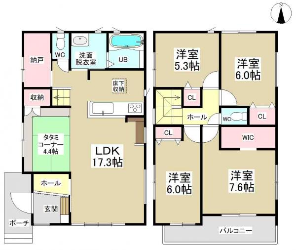 新築一戸建て 名古屋市港区魁町1丁目 名古屋市名港線築地口駅 3298万円
