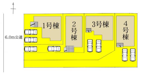新築一戸建て 一宮市小信中島字南平口6番4 名鉄尾西線奥町駅 2690万円