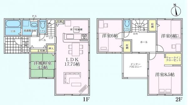 新築一戸建て 羽島市江吉良町字蓮池1250-1 名鉄竹鼻・羽島線江吉良駅 2580万円