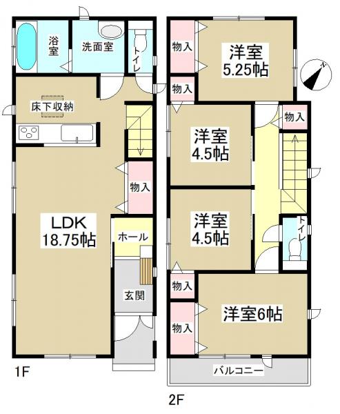 新築一戸建て 春日井市瑞穂通4丁目10番 JR中央本線春日井駅 3180万円