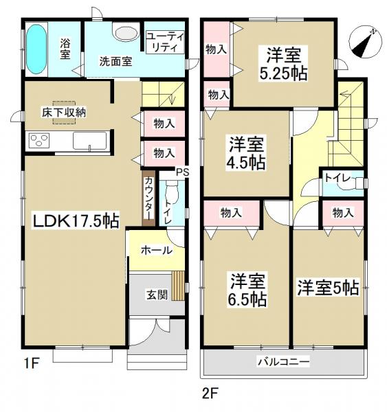 新築一戸建て 春日井市瑞穂通4丁目10番 JR中央本線春日井駅 3230万円