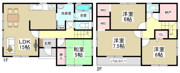 新築一戸建て 瀬戸市東拝戸町91番5 名鉄瀬戸線尾張瀬戸駅 2590万円