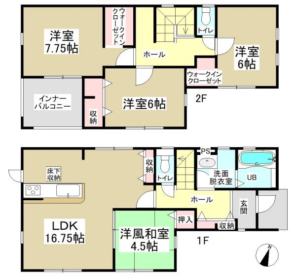 新築一戸建て 桑名市長島町大倉 関西本線長島駅 2480万円
