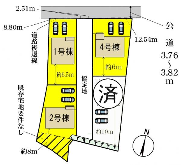 新築一戸建て 稲沢市平和町勝幡新田303-1 名鉄津島線藤浪駅 2580万円