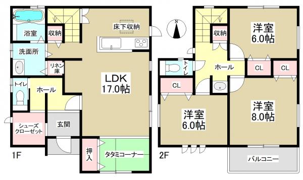 新築一戸建て 愛西市稲葉町 名鉄尾西線佐屋駅 2380万円