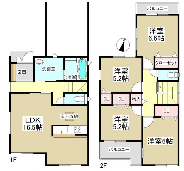 新築一戸建て 春日井市如意申町6丁目 名鉄小牧線春日井駅 3190万円