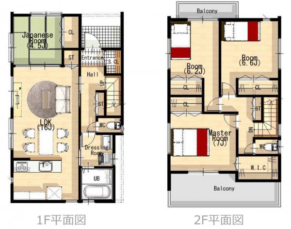新築一戸建て 豊橋市西幸町字笠松 豊橋鉄道渥美線南栄駅 2880万円