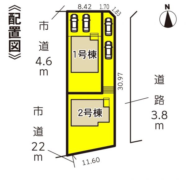 新築一戸建て 岐阜市茜部新所3丁目70-1 名鉄名古屋本線笠松駅 2490万円