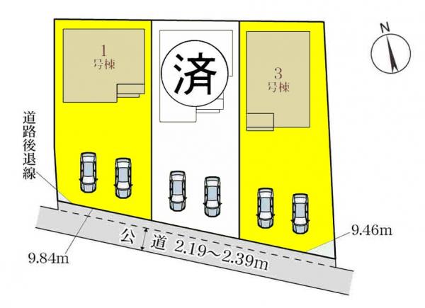 新築一戸建て 名古屋市中川区富田町大字千音寺字南屋敷 関西本線春田駅 3080万円