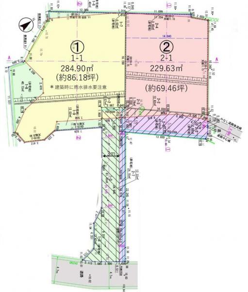 土地 安城市東端町中村 名鉄三河線北新川駅 2000万円