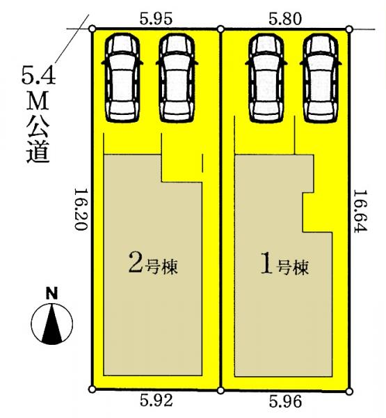 新築一戸建て 名古屋市中川区松年町2丁目 名古屋臨海高速鉄道中島駅 3680万円