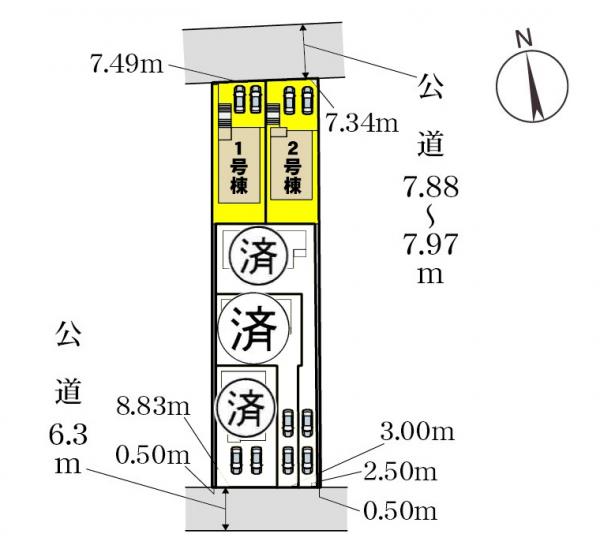 新築一戸建て 各務原市鵜沼羽場町1丁目123-1 名鉄各務原線苧ヶ瀬駅 2580万円