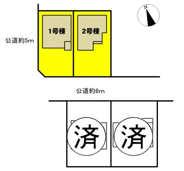 新築一戸建て 海部郡大治町大字八ツ屋字西田面 名古屋市東山線中村公園駅 2780万円