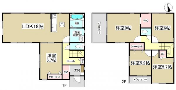 新築一戸建て 津島市中地町3丁目 名鉄尾西線津島駅 2990万円