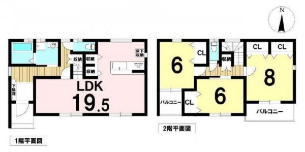 新築一戸建て 名古屋市中川区一色新町2丁目 近鉄名古屋線伏屋駅 2780万円