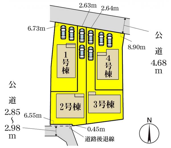 新築一戸建て 岐阜市西川手2丁目62 名鉄名古屋本線岐南駅 2690万円