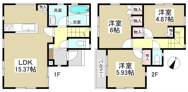 新築一戸建て 名古屋市千種区鹿子殿18番10号 名古屋市名城線自由ヶ丘駅 4480万円