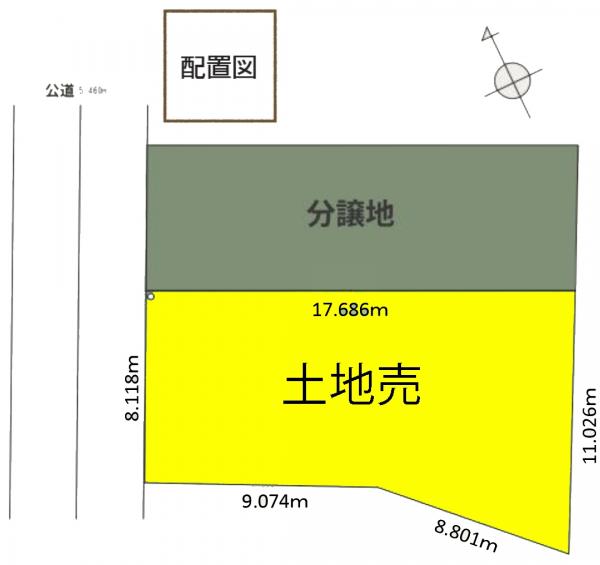 土地 西尾市永吉町 名鉄西尾線西尾駅 1990万円