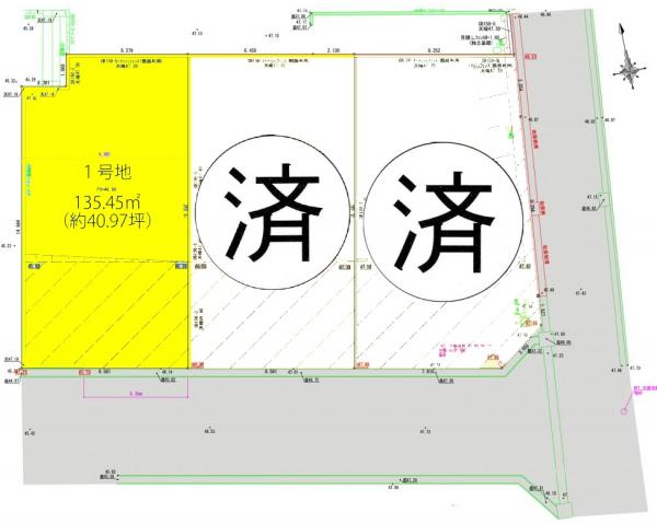 土地 岡崎市梅園町字3丁目 名鉄名古屋本線東岡崎駅 2300万円
