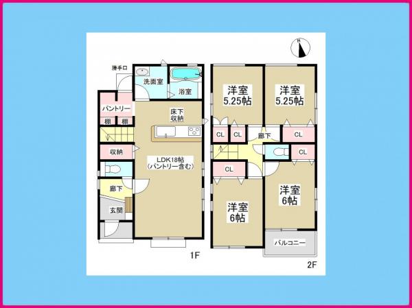 新築一戸建て 名古屋市中川区吉津2丁目 関西本線春田駅 3490万円