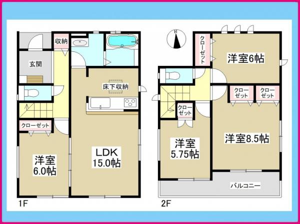 新築一戸建て 愛西市日置町上川田 名鉄尾西線日比野駅 2480万円