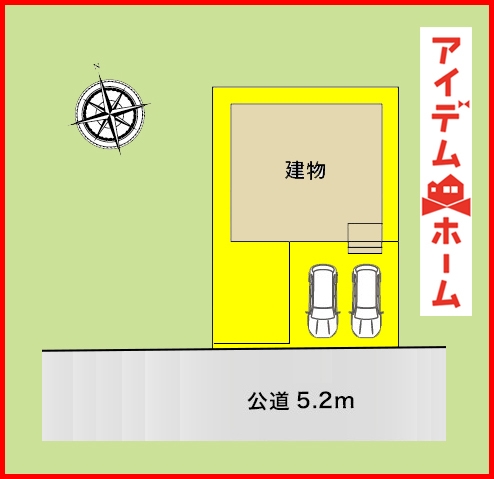 新築一戸建て 稲沢市平和町上前浪102 名鉄津島線勝幡駅 2480万円
