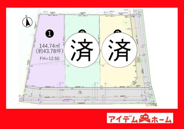 土地 安城市東町獅子塚 名鉄西尾線桜井駅 1,650万円
