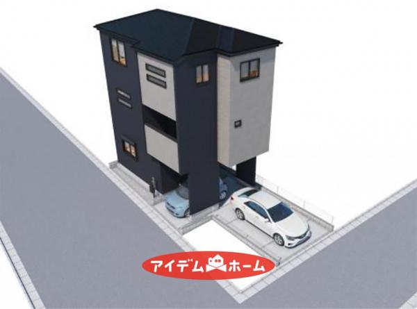 新築一戸建て 名古屋市中川区笈瀬町１丁目29-3 名鉄名古屋本線山王駅 3,680万円