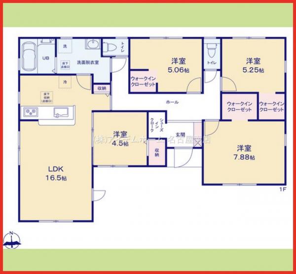 新築一戸建て 岐阜市茶屋新田2丁目74 JR東海道本線(熱海〜米原)岐阜駅 2,380万円
