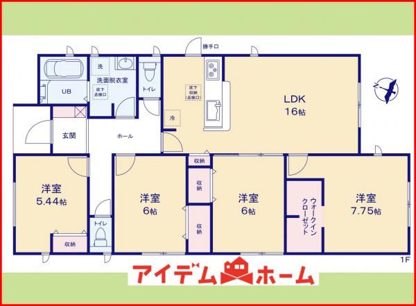 新築一戸建て 江南市勝佐町西町96 名鉄犬山線江南駅 3,290万円