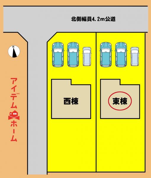 新築一戸建て 浜松市中央区新橋町613-1 JR東海道本線（熱海〜米原）高塚駅 3,669万円