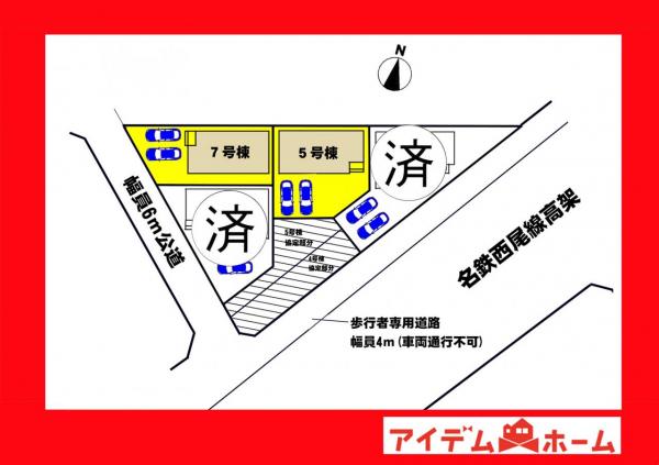 新築一戸建て 安城市姫小川町姫西二丁目10-5 名鉄西尾線桜井駅 3,892万円