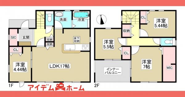新築一戸建て 小牧市小木３丁目359-1他 名鉄犬山線岩倉駅 3,490万円