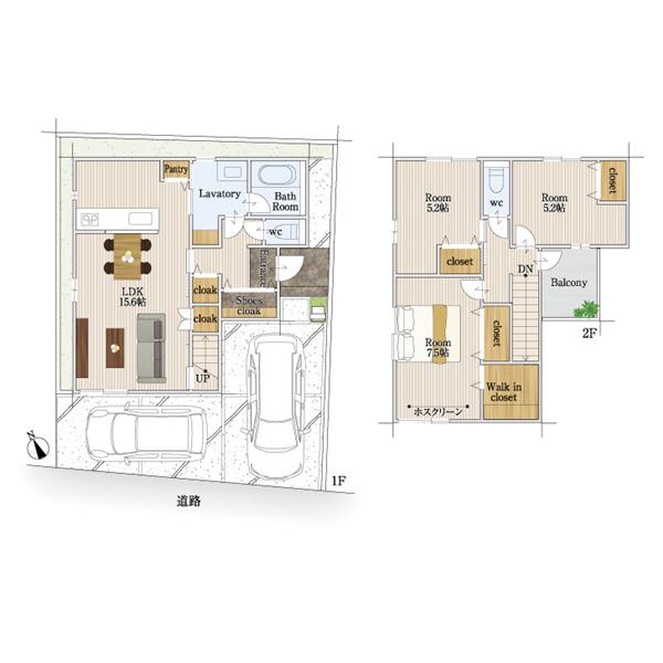 新築一戸建て 丹羽郡扶桑町大字柏森字天神43番1 名鉄犬山線柏森駅 3,290万円