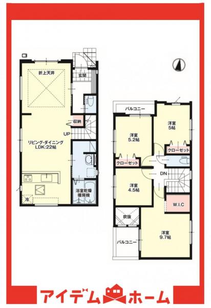 新築一戸建て 名古屋市南区粕畠町２丁目27番 名鉄名古屋本線本笠寺駅 4,399万円